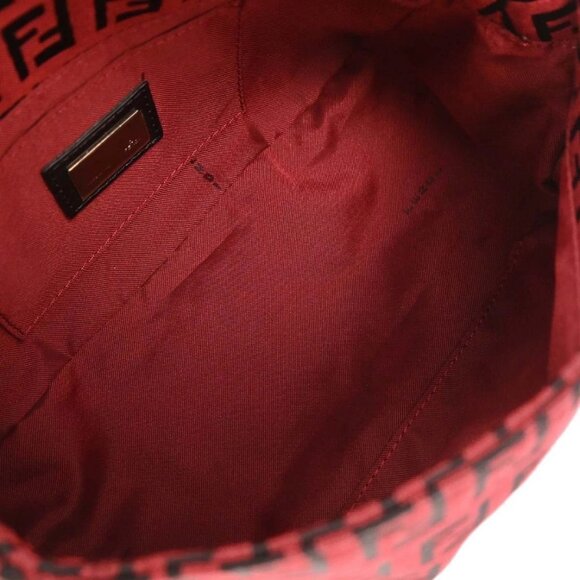 Fendi Red Zucchino Handbag 3677 8BR180 029 196142 - Picture 7 of 10